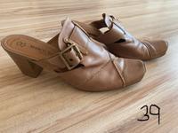 Pantolette Schuh von Marco tozzi Größe 39 beige Nordrhein-Westfalen - Düren Vorschau