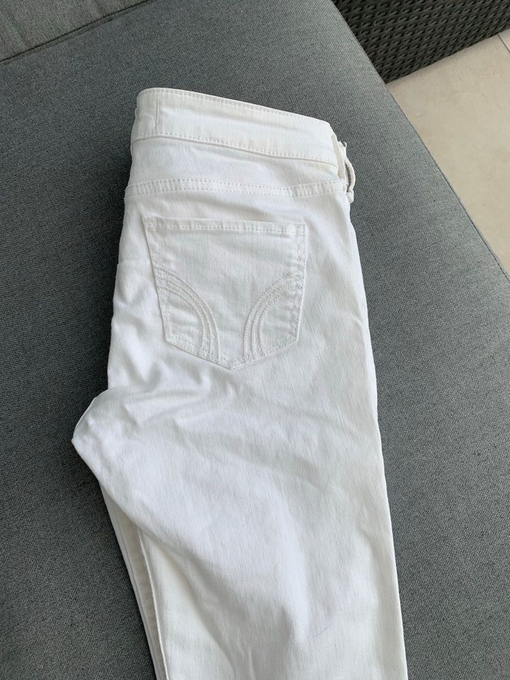 Hollister Jeans Skinny weiß, W 27, L 27 in Kerpen