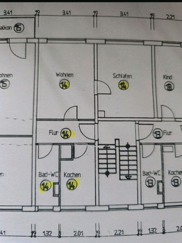 renovierte Wohnung Sangerhausen - WIPPRA 2 ZKB 2 Zimmer in Sangerhausen