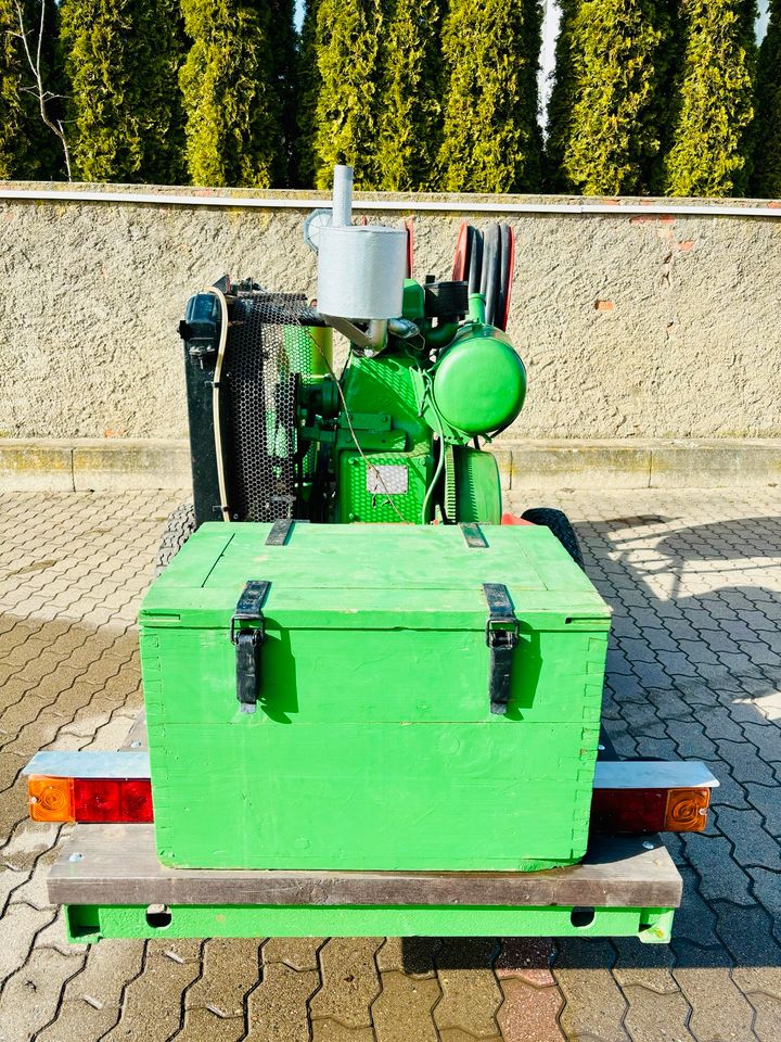 Pumpe Pumpenwagen Traktor Anhänger Bewässerung Deutz in Halberstadt