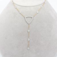 WERT 2970 € BICOLOR BRILLANT COLLIER (0,50ct) 14K GOLD vxlt 87888 Essen - Altenessen Vorschau