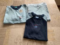 Set 3 T-Shirts blau-hellblau Doppelmoppel by Sanetta Gr. 128 Sachsen - Bernsbach  Vorschau