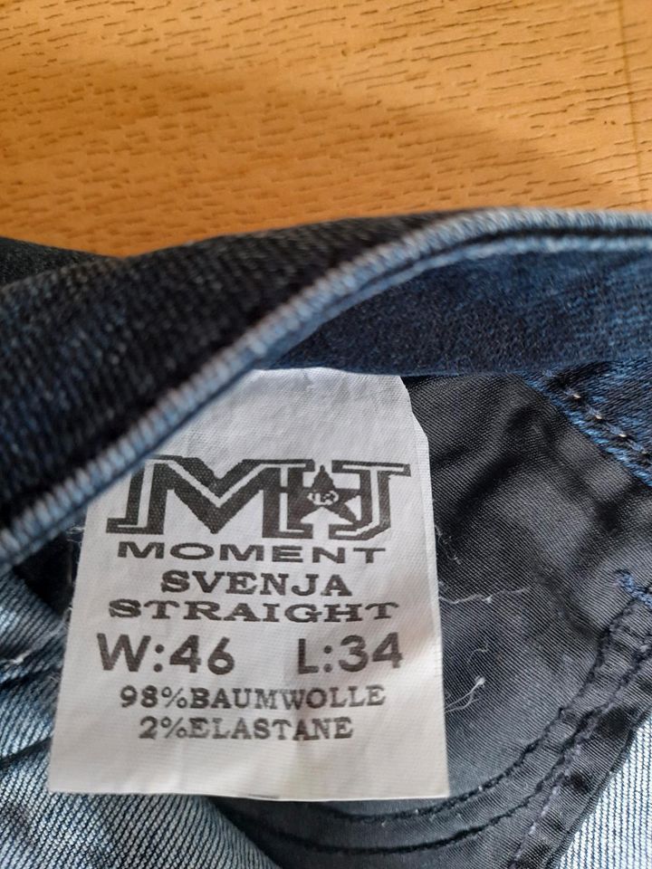 Jeans mit Stretchanteil/ Moment/ W46- L34 in Zella-Mehlis