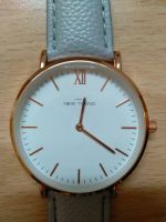 New Trend Uhr Herren Damen grau Gold Analog Quarz Nordrhein-Westfalen - Arnsberg Vorschau