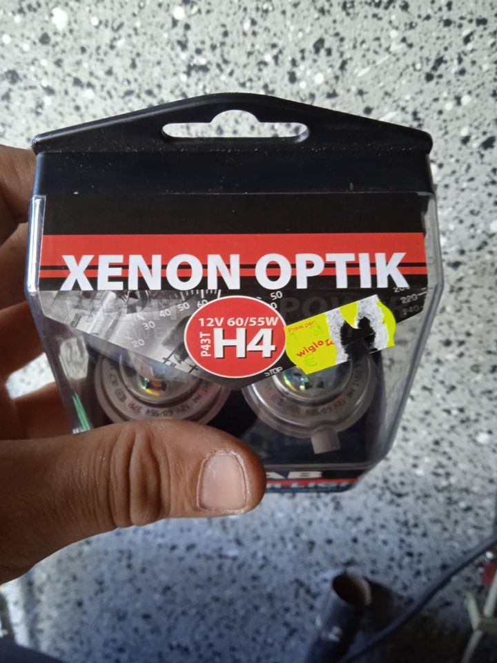 Xenon Optik H4 Leuchtmittel Lampen Birnen in Nürnberg (Mittelfr)