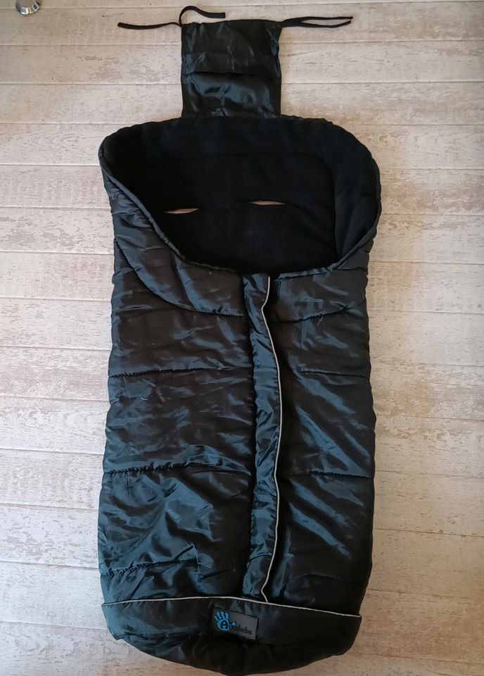 Fußsack Altabebe ca. 95cm für den Wagen in Penig