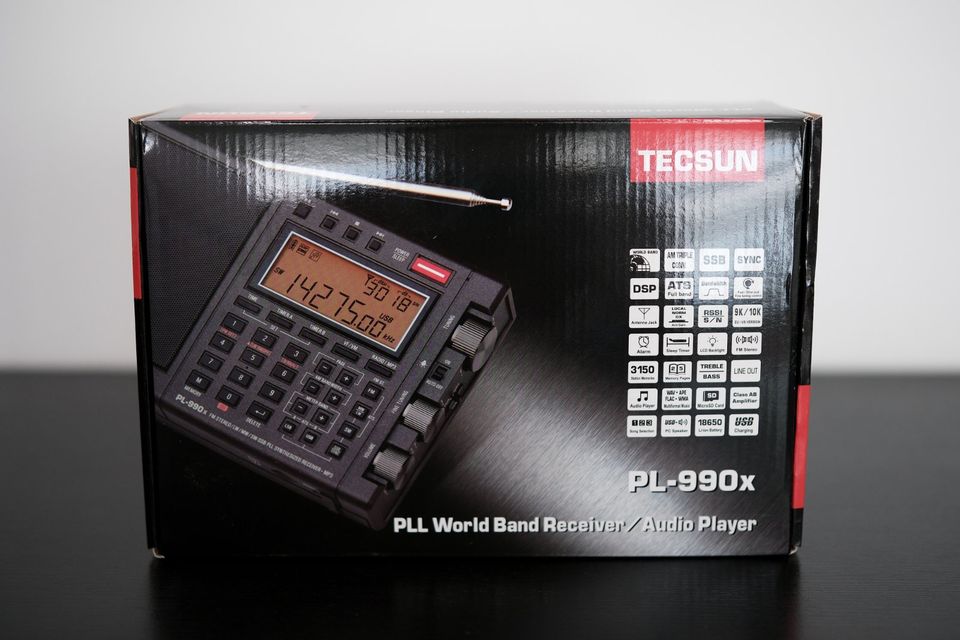 Tecsun PL-990X PLL World Band Receiver / Audio Player - Wie neu! in Berlin