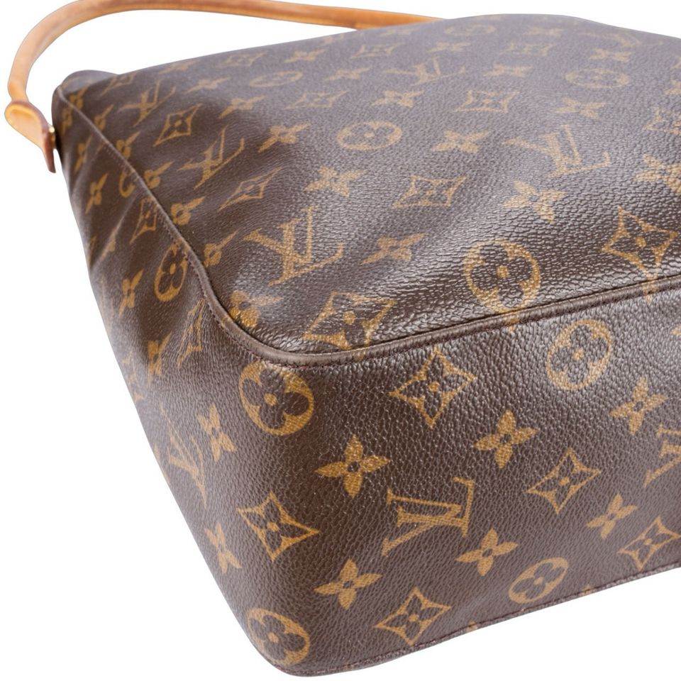 Louis Vuitton Canvas Monogram Looping GM Shoulder Bag in Halle