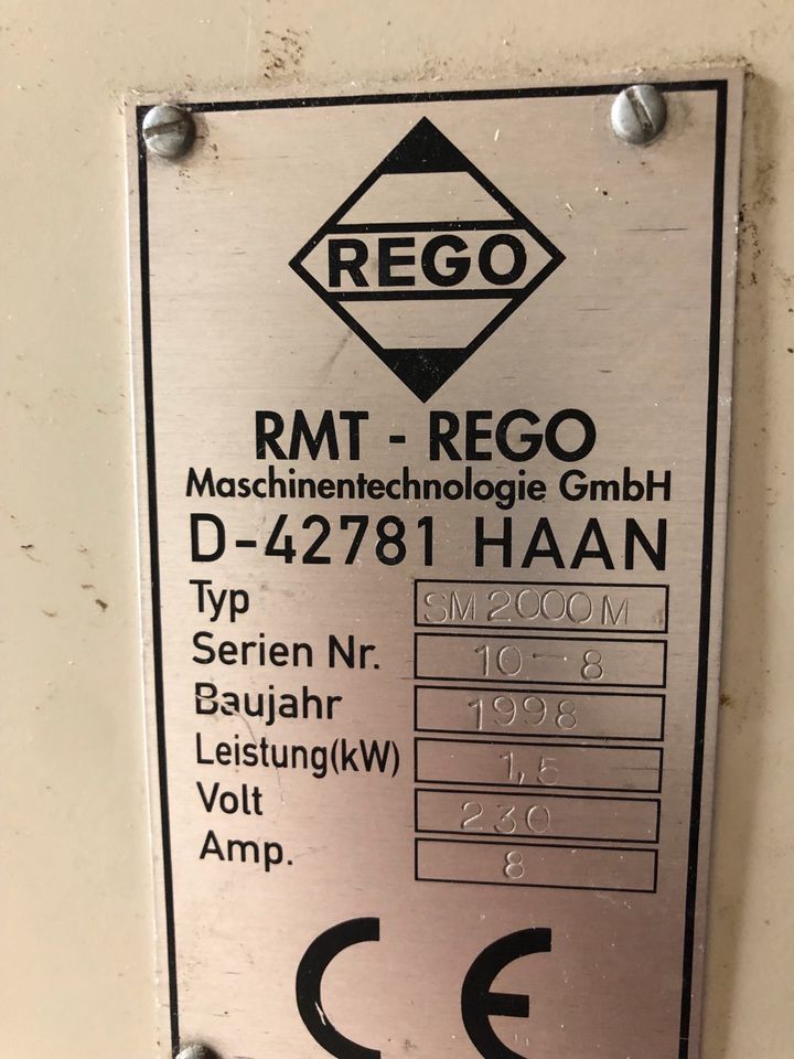 Rego SM 2000 M Anschlag/Rührmaschine in Zimmern ob Rottweil