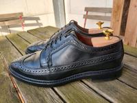 Allen Edmonds Long Wing Blucher Shell Cordovan US 8,5 42 Schwarz Kiel - Schreventeich-Hasseldieksdamm Vorschau