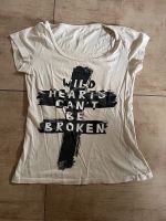 Shirt „Wilde Herzen können nicht brechen“ Gr. 36 Leipzig - Großzschocher Vorschau