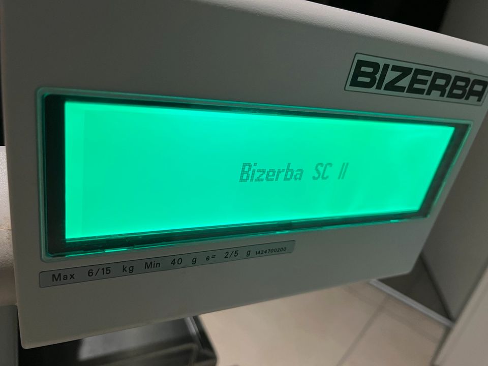 Bizerba SC II 800 Kassenwaage Ladenwaage TSE in Überlingen