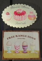 2 Magnete Patisserie Maison Sweet Cake Free Range Eggs Hessen - Egelsbach Vorschau