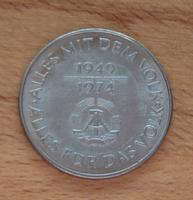 10 Mark DDR Gedenkmünze 1949 - 1974 Alles mit dem Volk Bayern - Oberasbach Vorschau