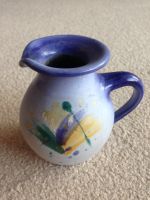 Keramik, Töpfer-Vase, kl. Krug, blau, H ca.10cm Schleswig-Holstein - Flensburg Vorschau