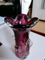 Murano Glaß Blumenvase Violett Baden-Württemberg - Oberndorf am Neckar Vorschau