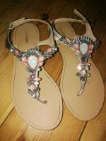 Glitzer Sandalen Flip Flop Gr 37 Sachsen-Anhalt - Dessau-Roßlau Vorschau