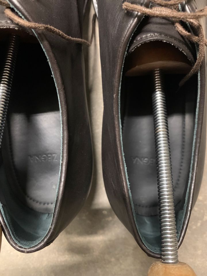 Zegna Z Schuhe Herren braun Größe 42.5 Anzugsschuhe in Düsseldorf