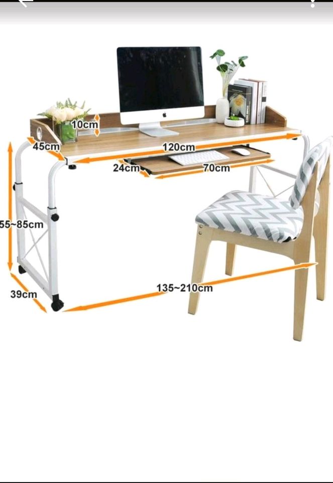 Computertisch fürs Bett in Isernhagen