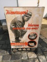 Werbe Aufsteller Schild Tafel 1945 WK 2 Soldatenheim Sachsen - Fraureuth Vorschau