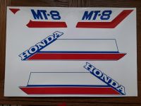 Honda mt5 mt8 aufkleberzats decals stickers mbx mtx mb Niedersachsen - Twistringen Vorschau