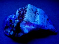 Mineralien Fluorit (UV KW/LW), Pyrit; El Hammam, Marokko; 90er J. Brandenburg - Ortrand Vorschau