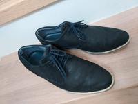 Halbschuhe Leder Pier One 42 blau Bayern - Obertraubling Vorschau