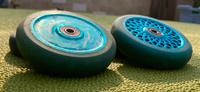 4 Stylische Scooter-Wheels – Blau & Türkis – Top Zustand!h Thüringen - Mühlhausen Vorschau