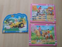 3x Rahmenpuzzle Puzzle ab 3 Jahren Pferd Bob Baumeister Hessen - Linden Vorschau