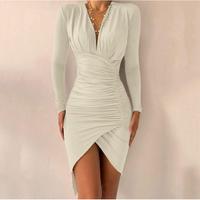 Neu sexy Kleid Abendkleid Minikleid Party Cocktail beige Creme S Saarland - Spiesen-Elversberg Vorschau