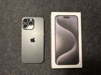 iPhone 15 Pro Max 256 GB - Titan Schwarz - OVP und Zubehör Nordrhein-Westfalen - Essen-West Vorschau