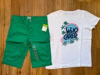 NEUE!!! SHORTS / BERMUDA von C&A in Gr. 158 + T-SHIRT in Gr. 164 Sachsen - Freiberg Vorschau