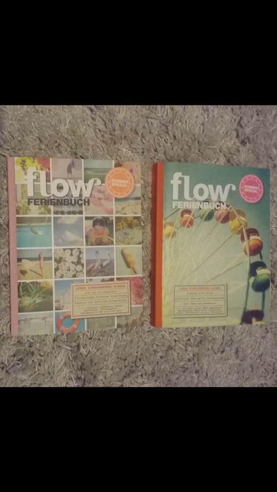 !!NEU und unbenutzt!! Die 2 ersten FLOW-Ferienbücher in Hamburg