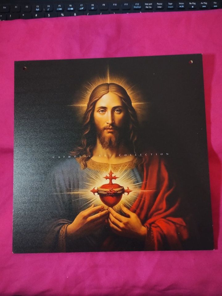 Verkaufe schöne Bilder: Jesus Pantokrator (Ikone) u. Herz Jesu! in Ergoldsbach