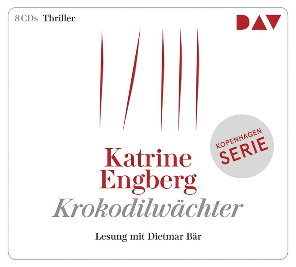 Kopenhagen-Thriller-Hörbuch „Krokodilwächter“ v. Katrine Engberg in Weimar