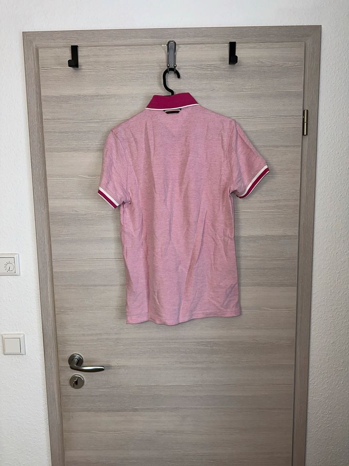 TOMMY HILFIGER Poloshirt Polo S Pink Rosa Stretch Regular Fit in Erfurt