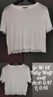 Tally Weijl Shirt Top Gr M weiß Sachsen - Plauen Vorschau