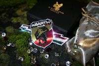 Original Abarth Logo Fiat 500 seitlich Swarovski Baden-Württemberg - Lörrach Vorschau