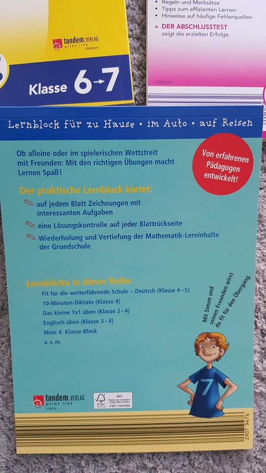 Schülerhilfe Mathe, Nachhilfe, Aufgabenheft in Gifhorn