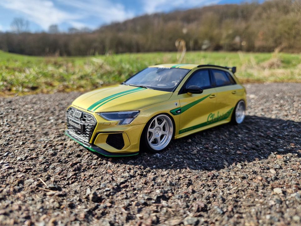 1:18 MTM Audi S3 Tiefer Tuning mit 19 Zoll MB KV1 Echt Alu Felgen in Eisleben