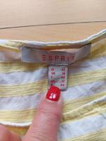 Bluse Shirt Esprit  gelb weiß  42 Berlin - Hellersdorf Vorschau