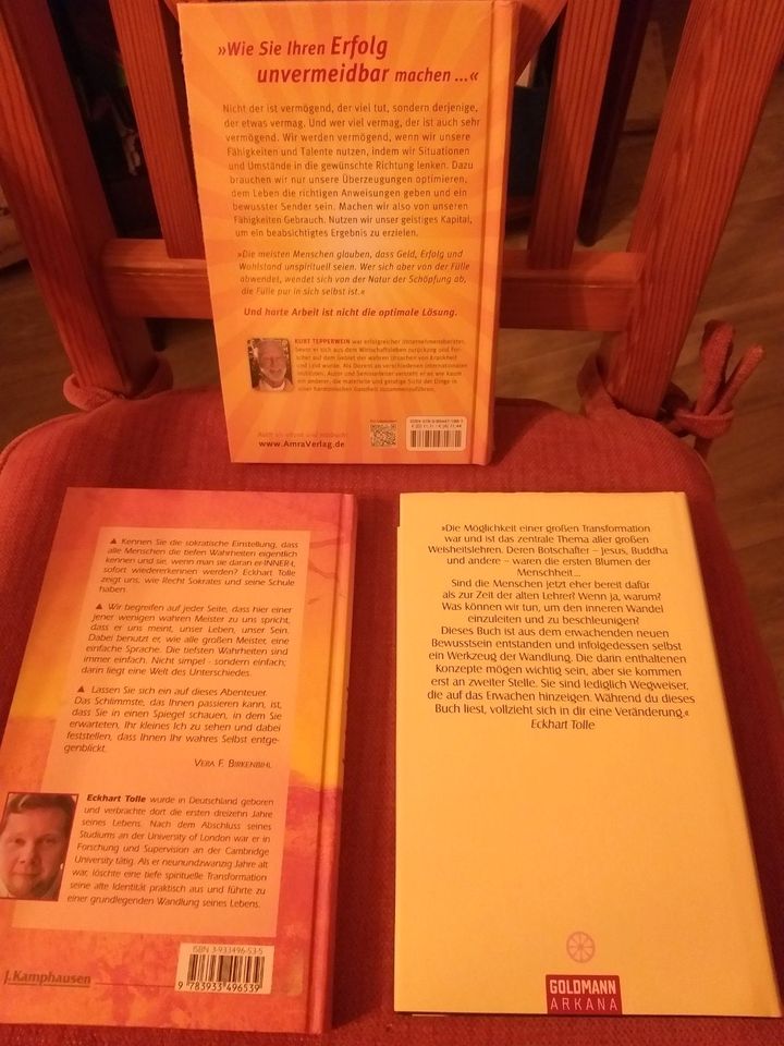 2 Bücher von Eckhard Tolle in Uplengen