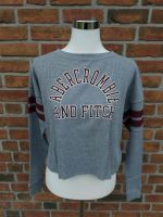 A&F Pullover Sweat doppelt geripped cropped Streifen am Arm Nordrhein-Westfalen - Uedem Vorschau