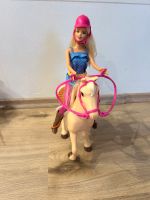 Barbie Pferd und Reiterin Puppe blond Hessen - Hanau Vorschau