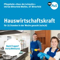 Mitarbeiter in der Hauswirtschaft/Reinigung (w/m/d) gesucht Sachsen-Anhalt - Bitterfeld Vorschau