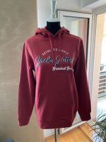 Jack & Jones Pullover Hoodie S Rot Wandsbek - Hamburg Tonndorf Vorschau