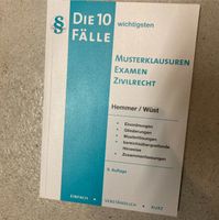 Hemmer Die 10 Fälle Musterklausuren Examen Zivilrecht München - Sendling Vorschau