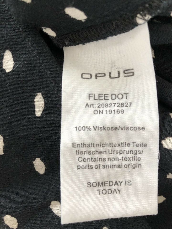 Tolle Damenbluse von Opus, Gr. 38/M, schwarz, Punkte in Duisburg