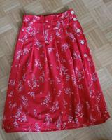 ZARA HIGHWAIST ROCK M MIDI ROT BLUMEN Niedersachsen - Göttingen Vorschau