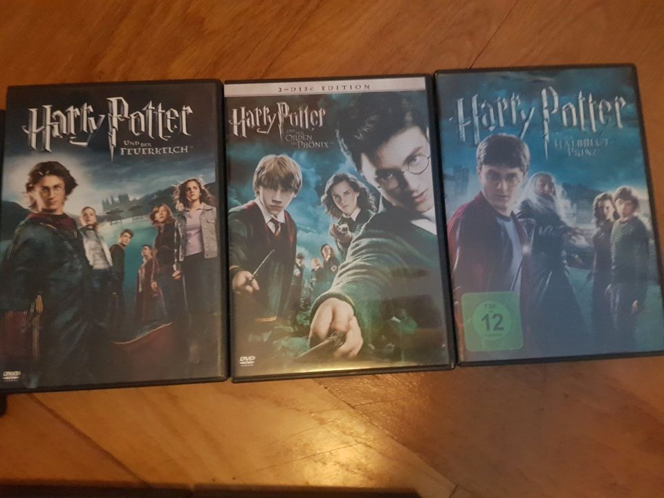 Harry Potter DVD 2-5, Phantastische Tierwesen DVD und HP PC Spiel in München